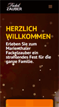 Mobile Screenshot of fackelzauber.de